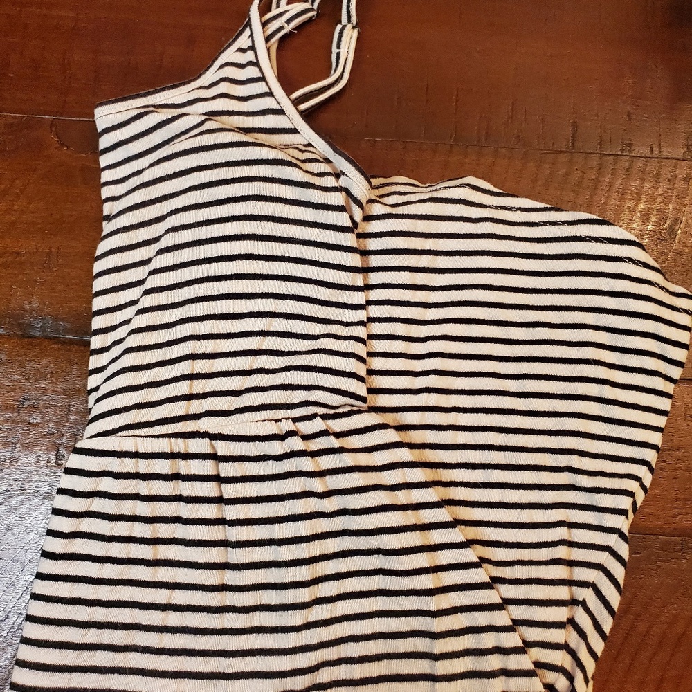 Flowy Stripe Mini Dress